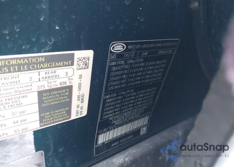 2018 Land Rover Range Rover Sport Hse Dynamic z USA, uszkodzony, nr VIN SALWV2SV5JA808557